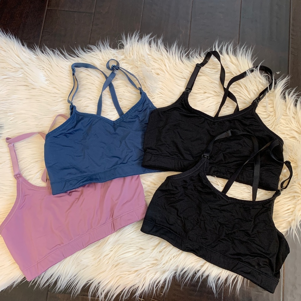 Motherhood Maternity MiMi Nursing Bra BUNDLE